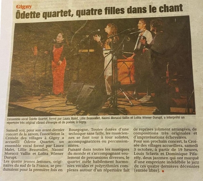 2026-09-19 Odette Quartet à Gigny