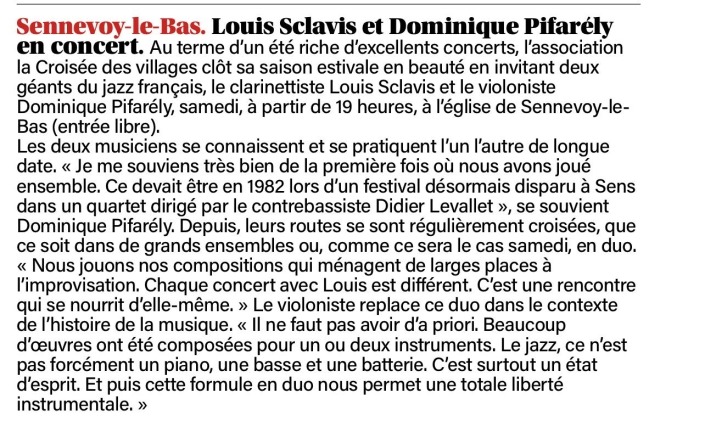 Concert 3 octobre 2026